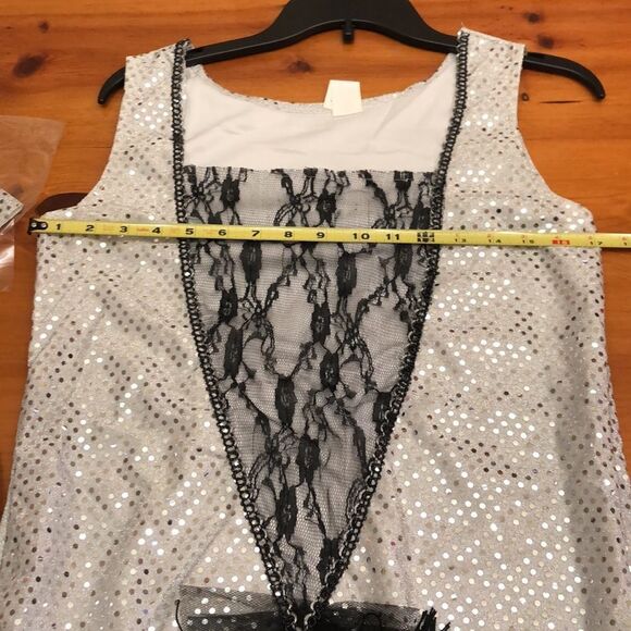 1920’s Silver Flapper Costume - Picture 8 of 12